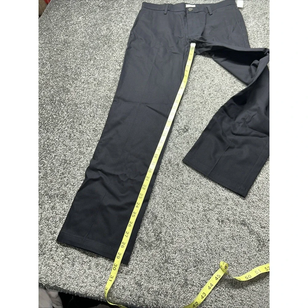 Goodthreads Slim Fit Men’s Pants 30x30 Black Casual Trousers